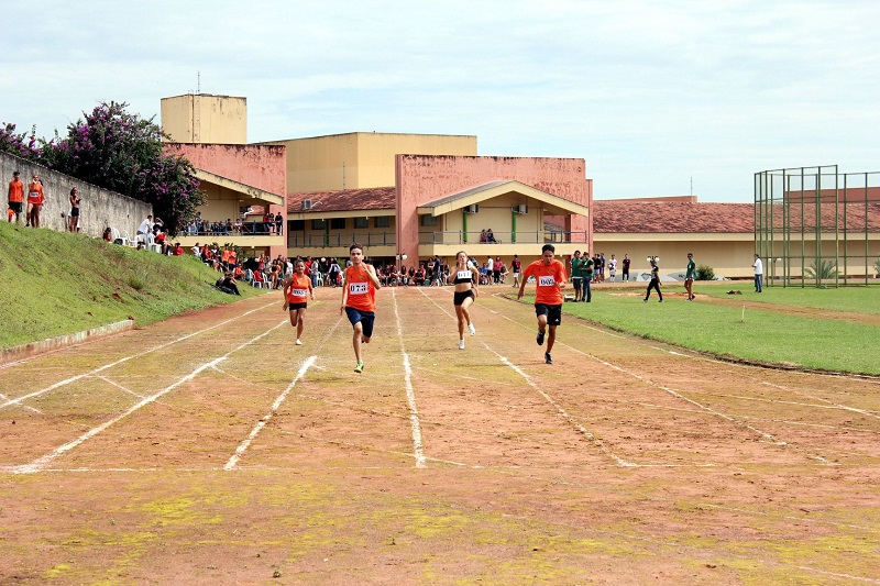 Disputa de Atletismo no JIF Goiás 2019